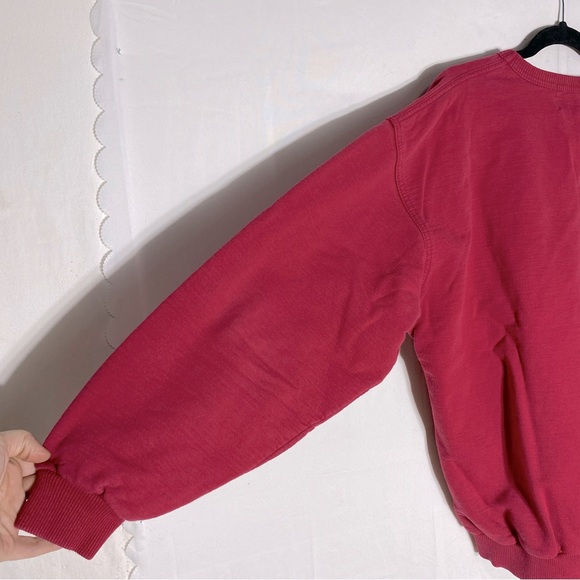 Vintage Tonsani Red Embroidered Golfing Bears Crew Neck Sweatshirt M - Picture 12 of 15